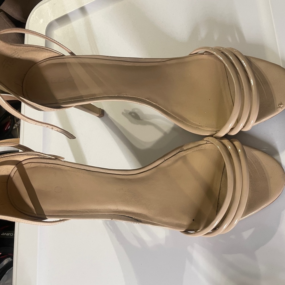 Aldo strapped heels
